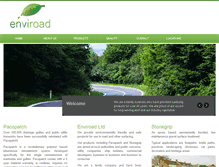 Tablet Screenshot of enviroad.co.uk